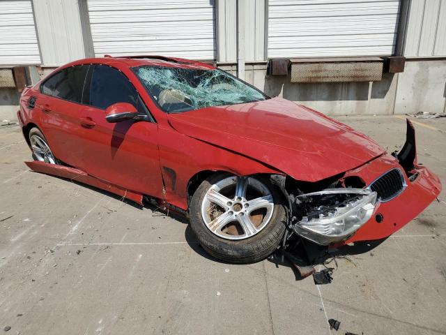 WBA4A7C55FD415425 - 2015 BMW 428 XI GRAN COUPE RED photo 4