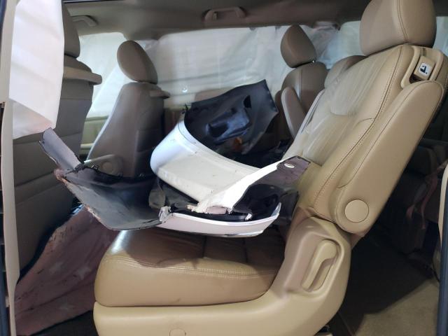 5FNRL3H60AB037657 - 2010 HONDA ODYSSEY EXL WHITE photo 11