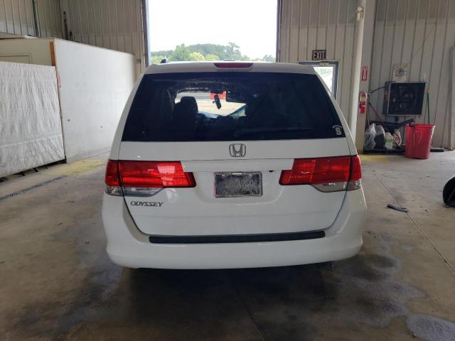 5FNRL3H60AB037657 - 2010 HONDA ODYSSEY EXL WHITE photo 6