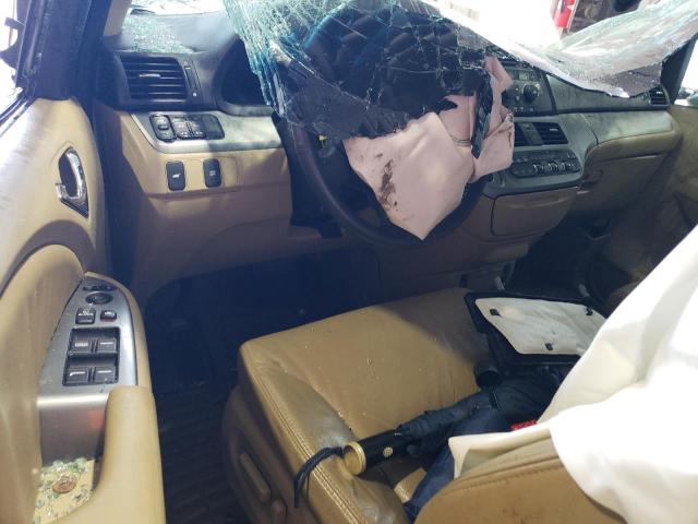 5FNRL3H60AB037657 - 2010 HONDA ODYSSEY EXL WHITE photo 8