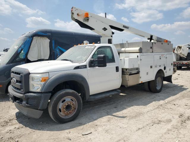 1FDUF4GYXCEC06478 - 2012 FORD F450 SUPER DUTY WHITE photo 1