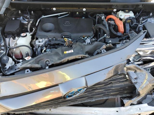 JTMR6RFV4MD021512 - 2021 TOYOTA RAV4 XLE CHARCOAL photo 12