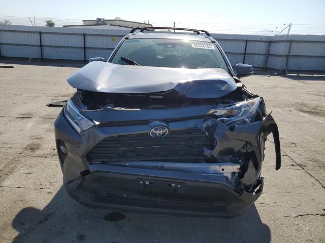 JTMR6RFV4MD021512 - 2021 TOYOTA RAV4 XLE CHARCOAL photo 5