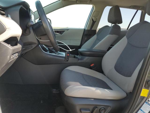 JTMR6RFV4MD021512 - 2021 TOYOTA RAV4 XLE CHARCOAL photo 7