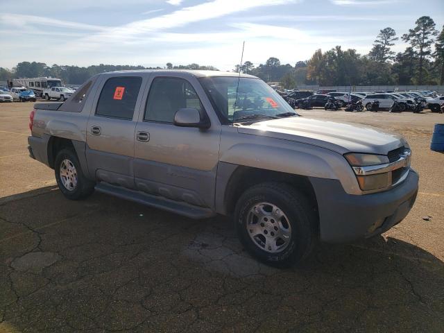 3GNEC13T52G105616 - 2002 CHEVROLET AVALANCHE C1500 SILVER photo 4