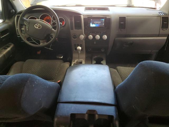 5TFUW5F13AX107663 - 2010 TOYOTA TUNDRA DOUBLE CAB SR5 BLACK photo 8
