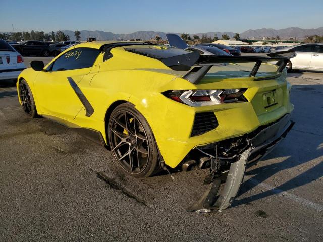 1G1Y82D49L5111120 - 2020 CHEVROLET CORVETTE STINGRAY 3LT YELLOW photo 2