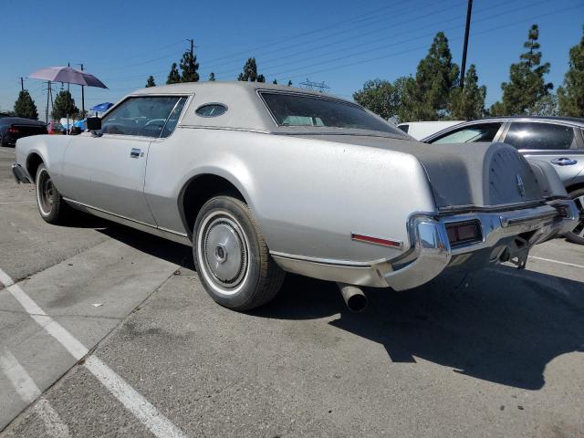 3Y89A911116 - 1973 LINCOLN MARK IV SILVER photo 2