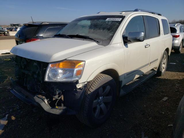 5N1AA0NC3AN621477 - 2010 NISSAN ARMADA SE WHITE photo 1