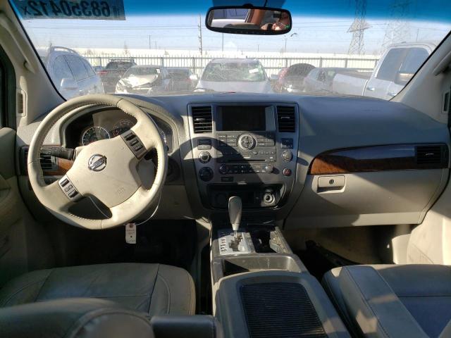 5N1AA0NC3AN621477 - 2010 NISSAN ARMADA SE WHITE photo 8