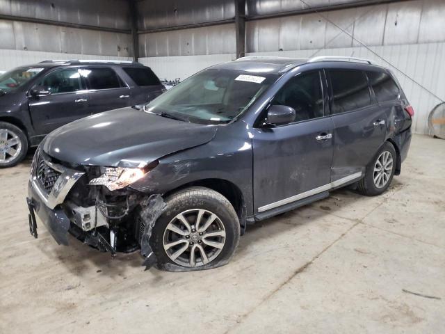 5N1AR2MM4EC609807 - 2014 NISSAN PATHFINDER S GRAY photo 1