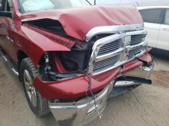 1D3HV13T99J515366 - 2009 DODGE DR1500 MAROON photo 9