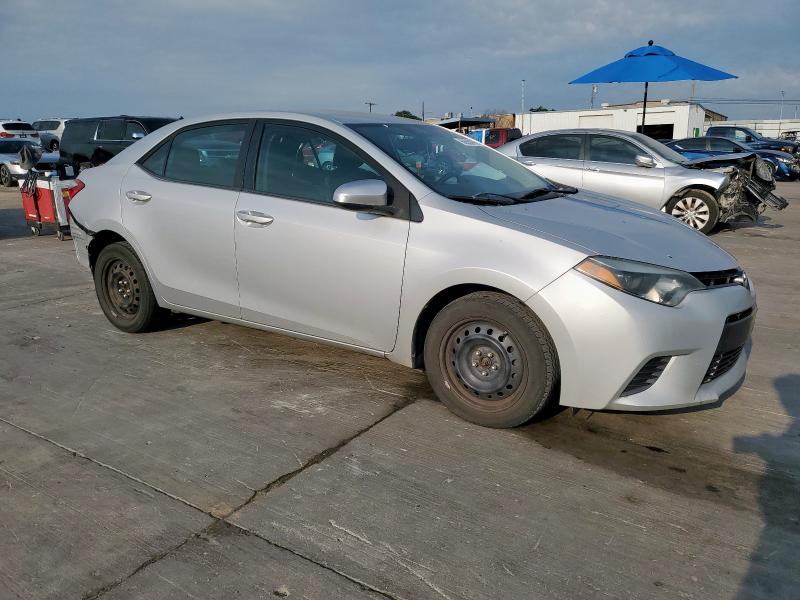 2T1BURHE3GC672703 - 2016 TOYOTA COROLLA L 银色 照片 4