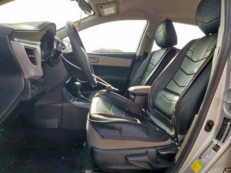 2T1BURHE3GC672703 - 2016 TOYOTA COROLLA L 银色 照片 7