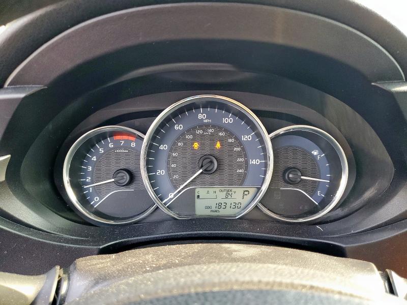 2T1BURHE3GC672703 - 2016 TOYOTA COROLLA L 银色 照片 9