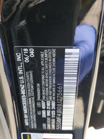 55SWF4JB0JU275661 - 2018 MERCEDES-BENZ C 300 BLACK photo 13