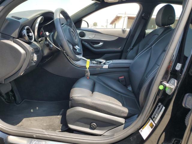 55SWF4JB0JU275661 - 2018 MERCEDES-BENZ C 300 BLACK photo 7