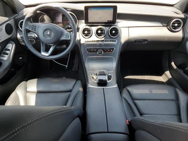 55SWF4JB0JU275661 - 2018 MERCEDES-BENZ C 300 BLACK photo 8