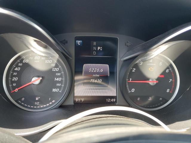 55SWF4JB0JU275661 - 2018 MERCEDES-BENZ C 300 BLACK photo 9