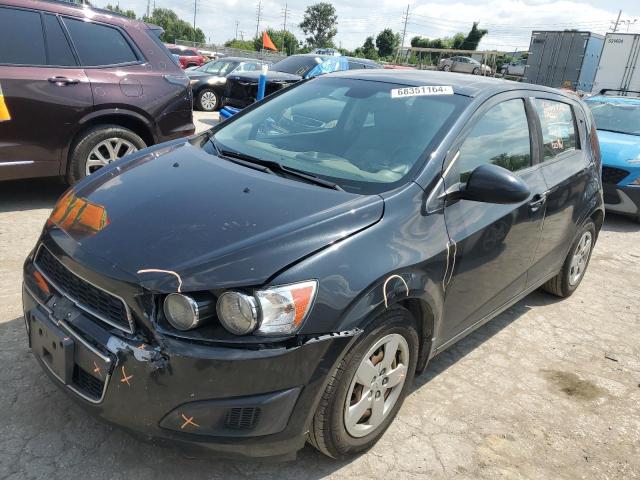 1G1JA6SG4E4138048 - 2014 CHEVROLET SONIC LS BLACK photo 1