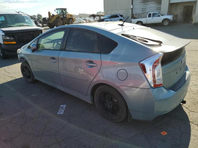 JTDKN3DU7D1627898 - 2013 TOYOTA PRIUS TEAL photo 2