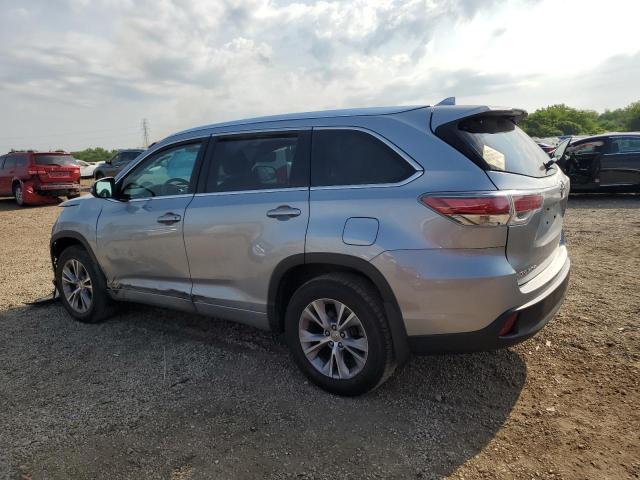 5TDJKRFH2ES036681 - 2014 TOYOTA HIGHLANDER XLE 银色 照片 2