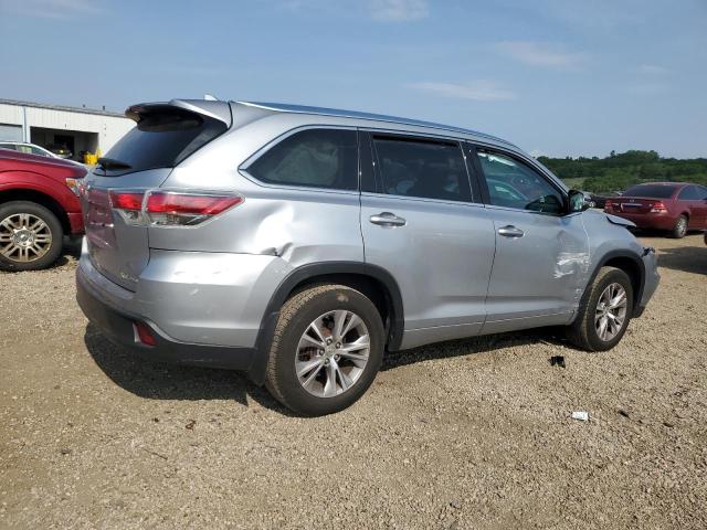 5TDJKRFH2ES036681 - 2014 TOYOTA HIGHLANDER XLE 银色 照片 3
