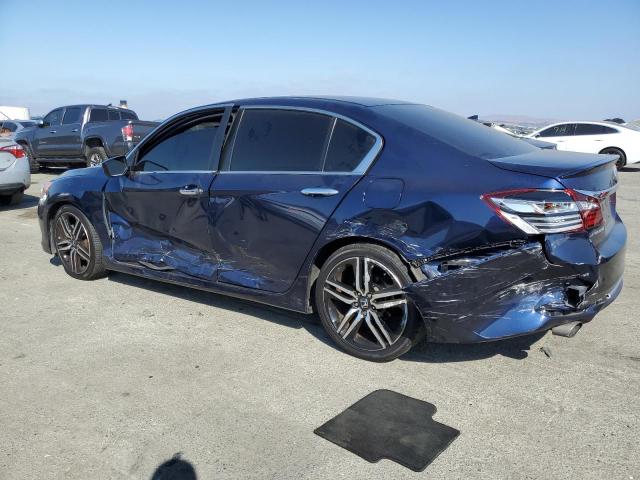 1HGCR2F10HA288253 - 2017 HONDA ACCORD SPORT SPECIAL EDITION BLUE photo 2