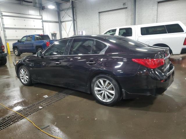 JN1BV7AR9EM686624 - 2014 INFINITI Q50 BASE PURPLE photo 2