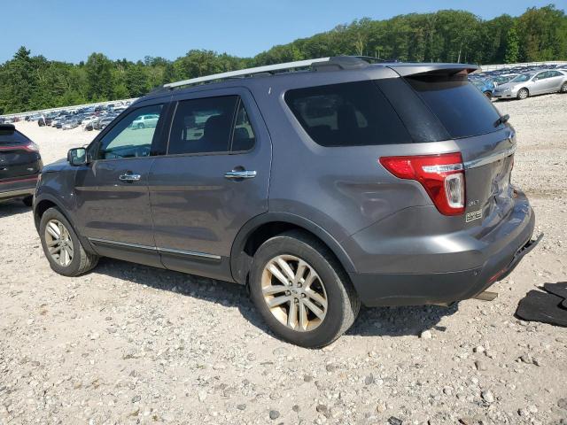 1FM5K8D88EGB60989 - 2014 FORD EXPLORER XLT GRAY photo 2