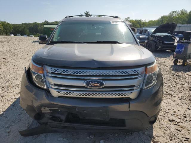 1FM5K8D88EGB60989 - 2014 FORD EXPLORER XLT GRAY photo 5