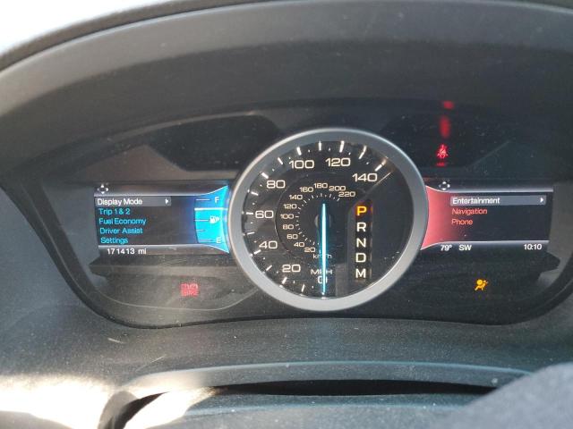 1FM5K8D88EGB60989 - 2014 FORD EXPLORER XLT GRAY photo 9