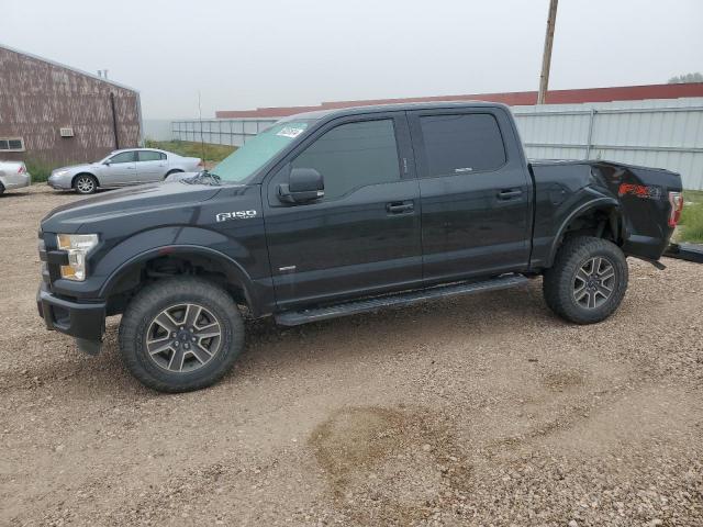 1FTEW1EG0FKE06051 - 2015 FORD F150 SUPERCREW BLACK photo 1