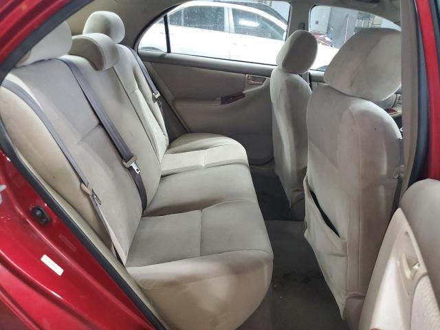 1NXBR30E18Z015747 - 2008 TOYOTA COROLLA CE RED photo 10