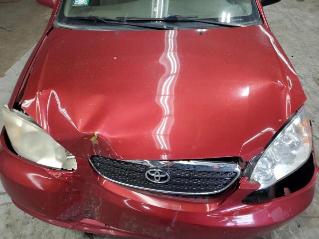 1NXBR30E18Z015747 - 2008 TOYOTA COROLLA CE RED photo 11