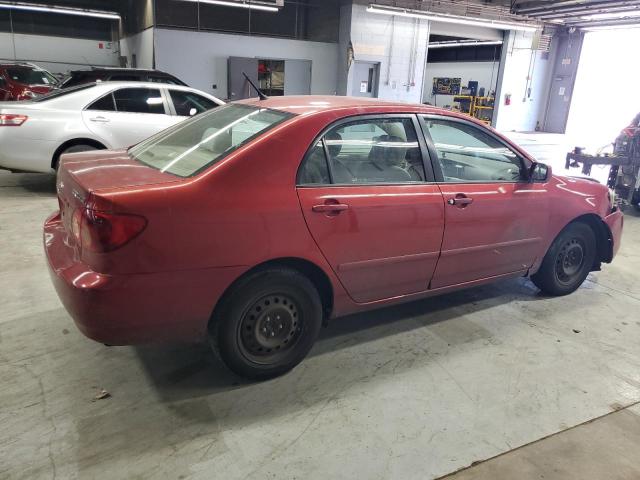 1NXBR30E18Z015747 - 2008 TOYOTA COROLLA CE RED photo 3