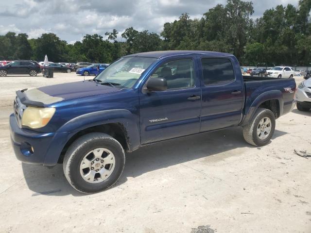 3TMJU62N86M008924 - 2006 TOYOTA TACOMA DOUBLE CAB PRERUNNER BLUE photo 1