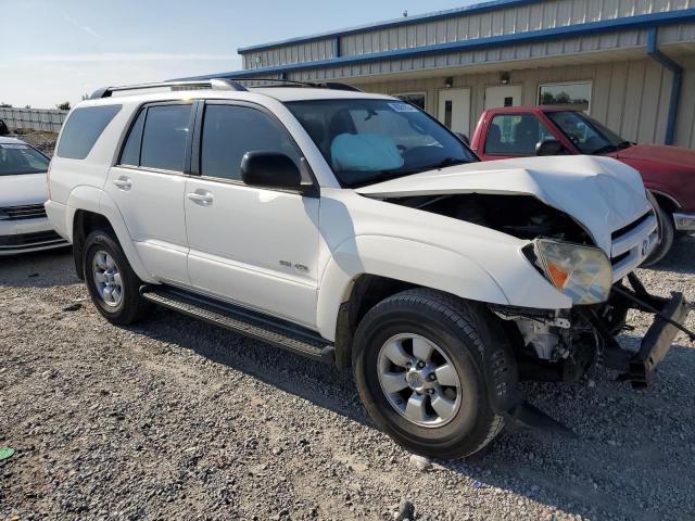 JTEBU14R148013127 - 2004 TOYOTA 4RUNNER SR5 WHITE photo 4