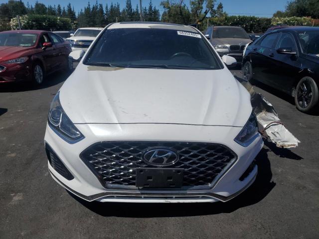 5NPE34AF0JH649325 - 2018 HYUNDAI SONATA SPORT WHITE photo 5