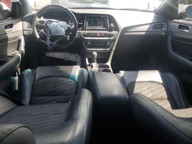 5NPE34AF0JH649325 - 2018 HYUNDAI SONATA SPORT WHITE photo 8