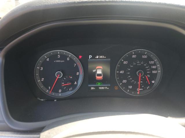 5NPE34AF0JH649325 - 2018 HYUNDAI SONATA SPORT WHITE photo 9