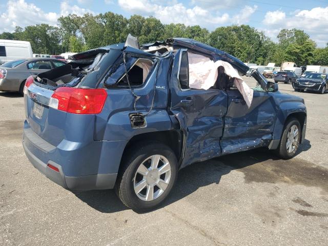 2CTALMEC1B6327012 - 2011 GMC TERRAIN SLE BLUE photo 3