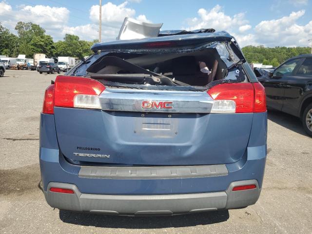2CTALMEC1B6327012 - 2011 GMC TERRAIN SLE BLUE photo 6