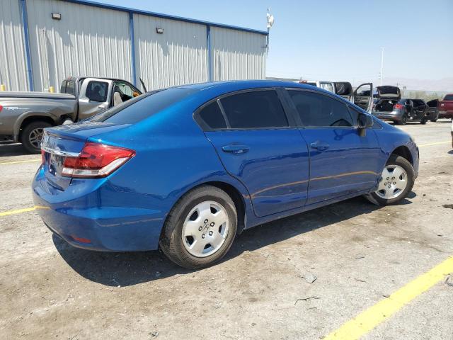 19XFB2F57DE026448 - 2013 HONDA CIVIC LX BLUE photo 3