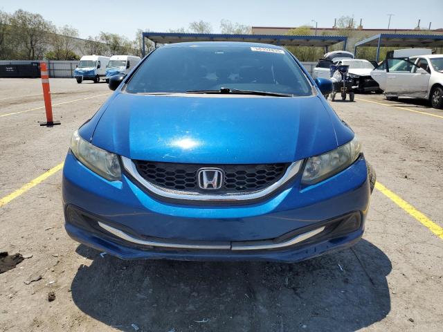 19XFB2F57DE026448 - 2013 HONDA CIVIC LX BLUE photo 5