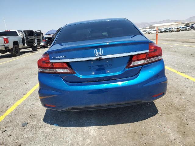 19XFB2F57DE026448 - 2013 HONDA CIVIC LX BLUE photo 6