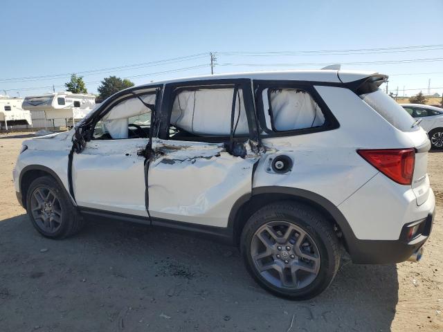 5FNYF8H51PB007051 - 2023 HONDA PASSPORT EXL WHITE photo 2