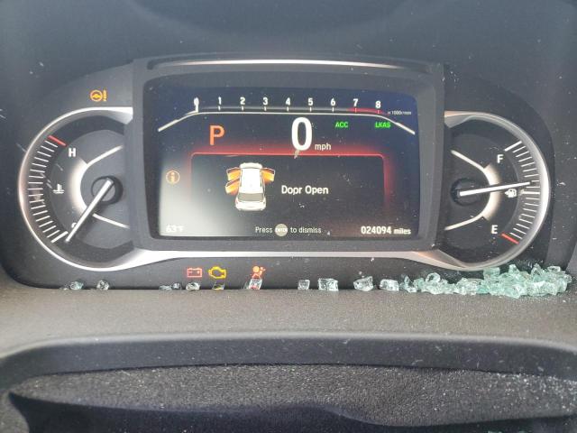 5FNYF8H51PB007051 - 2023 HONDA PASSPORT EXL WHITE photo 9