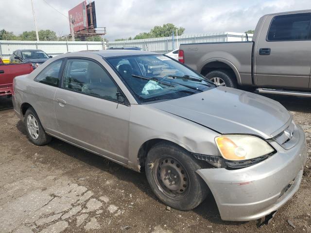1HGEM22532L019577 - 2002 HONDA CIVIC LX SILVER photo 4