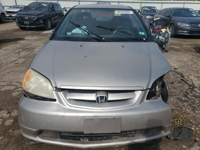 1HGEM22532L019577 - 2002 HONDA CIVIC LX SILVER photo 5